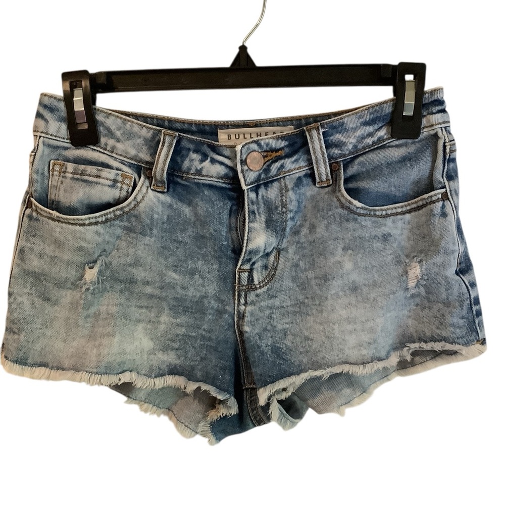 PacSun Bullhead Distressed Blue Jean Shorts